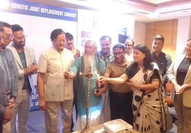 गोयल सिटी अस्पताल ने उन्नत एआई-संचालित रोबोटिक जॉइंट रिप्लेसमेंट सिस्टम लॉन्च किया